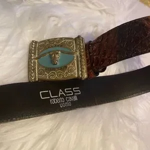 Roberto Cavalli Vintage Bull Head belt Buckle Two-tone Roberto Cavalli | Accessories | Roberto Cavalli Vintage Bull  main image 3